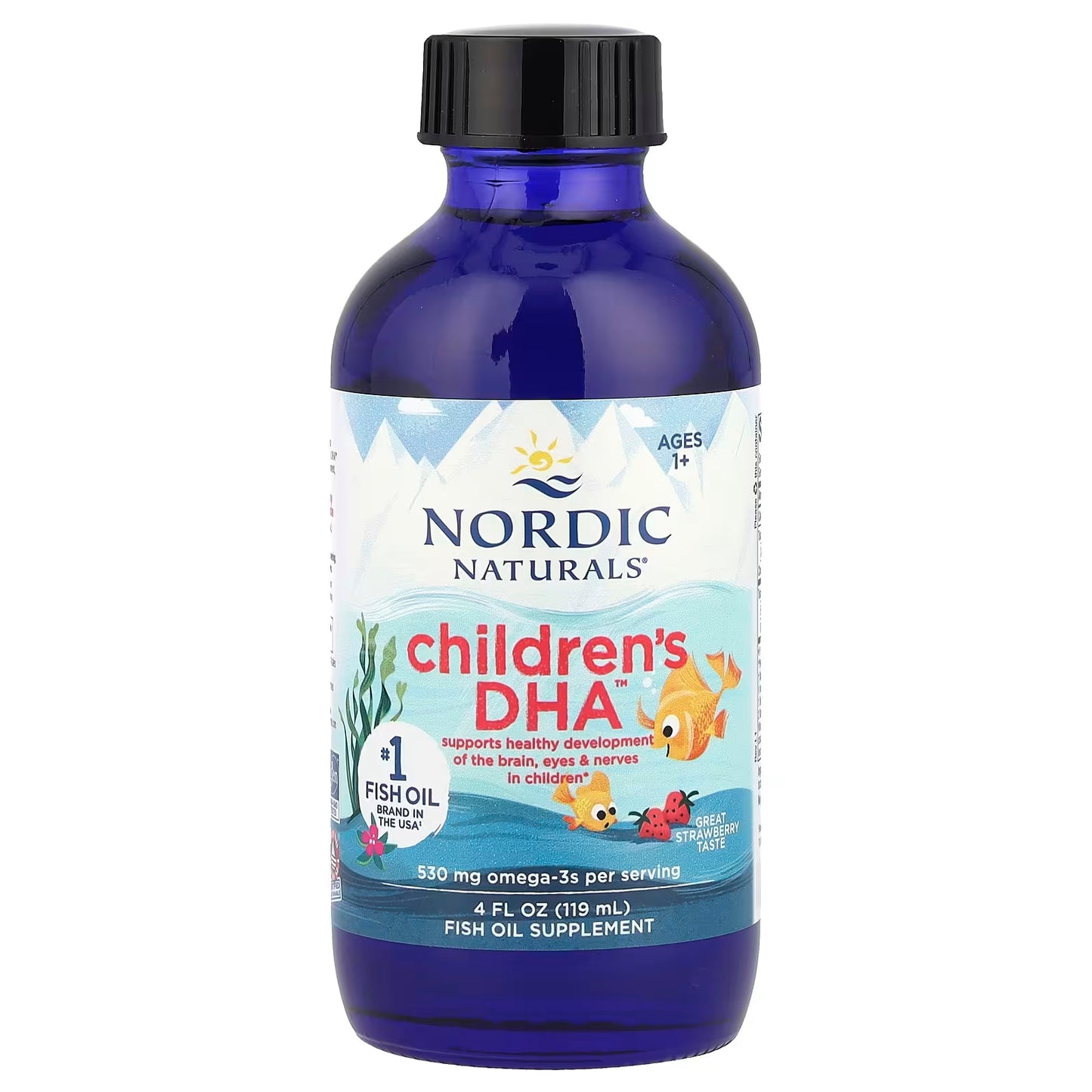 DHA aceite de pescado Niños Nordic 4 onzas