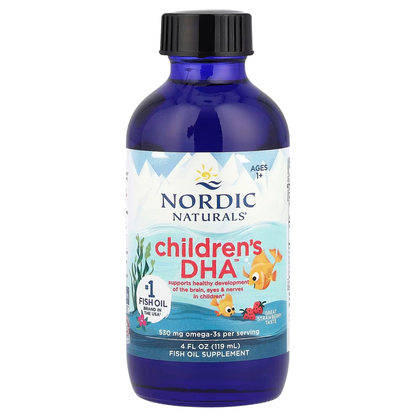 DHA aceite de pescado Niños Nordic 4 onzas