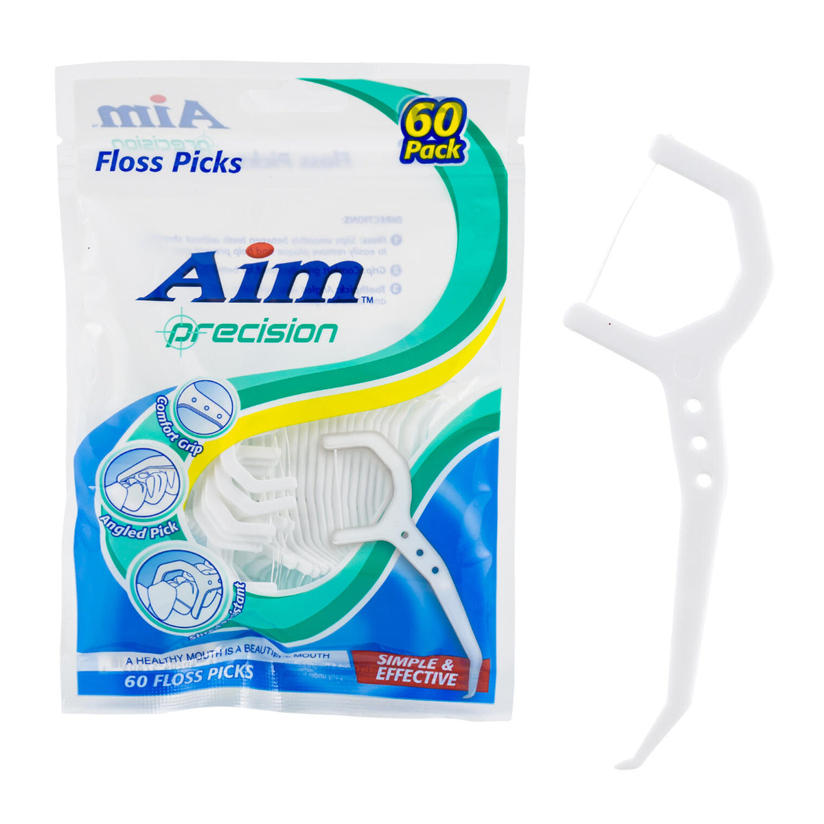 Palillo de dientes plasticos
