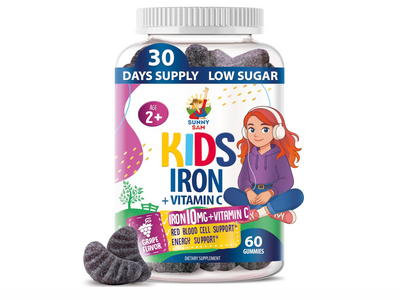 Gomitas de hierro para niños y adolescentes