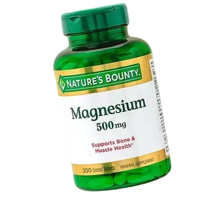 Magnesio Natures Bounty