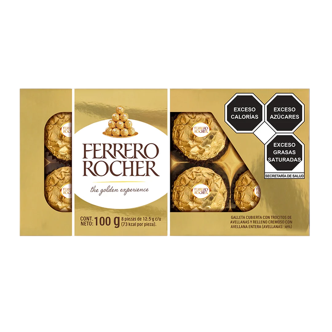 Chocolate Ferrero Rocher 8 unidades