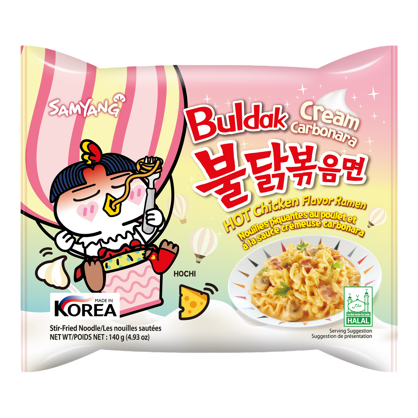 Ramen Buldak Crema Carbonara