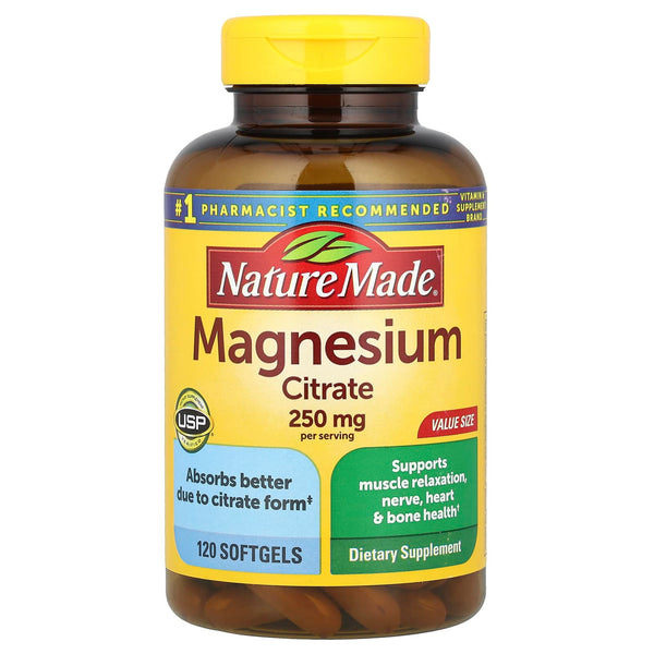 Citrato de Magnesio Nature Made (120u)