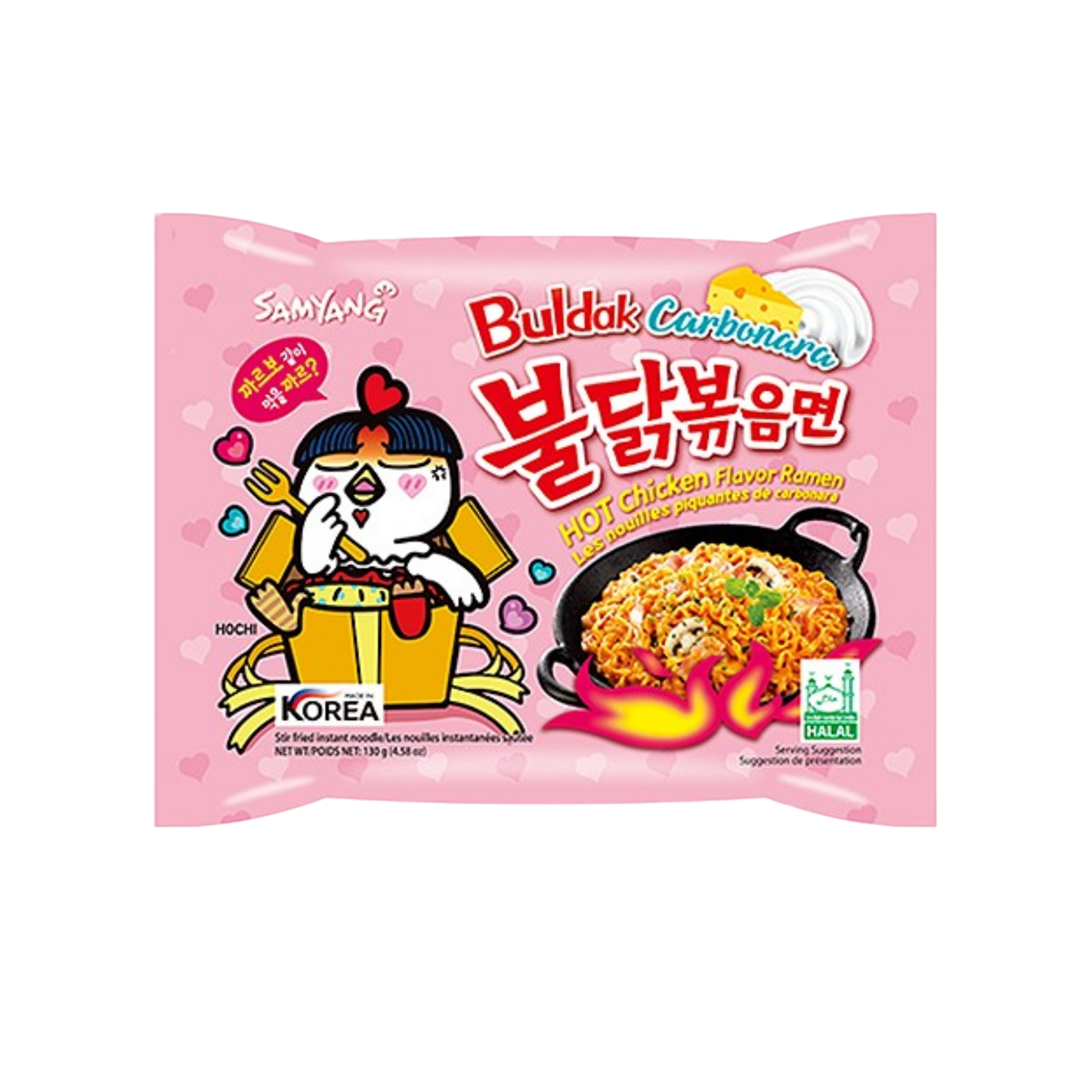 Ramen Buldak Carbonara