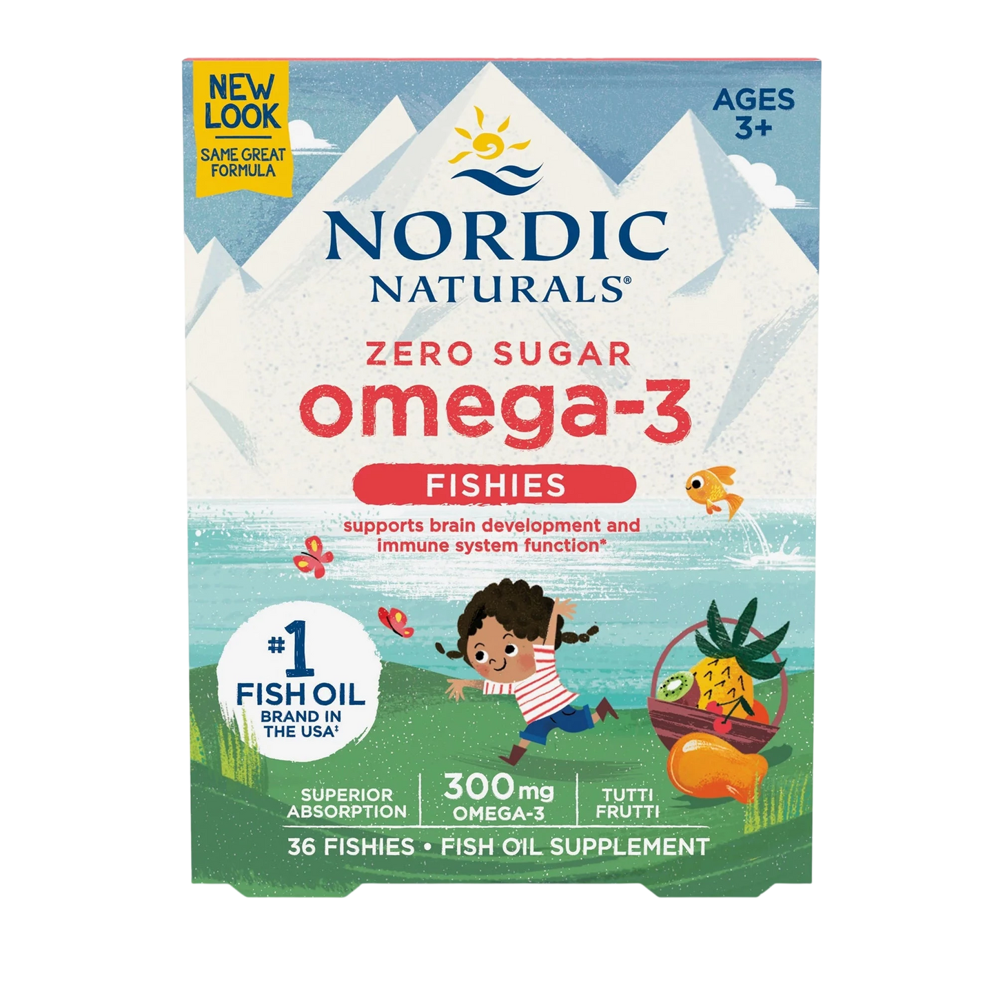Gomitas de pescado OMEGA-3 NORDIC