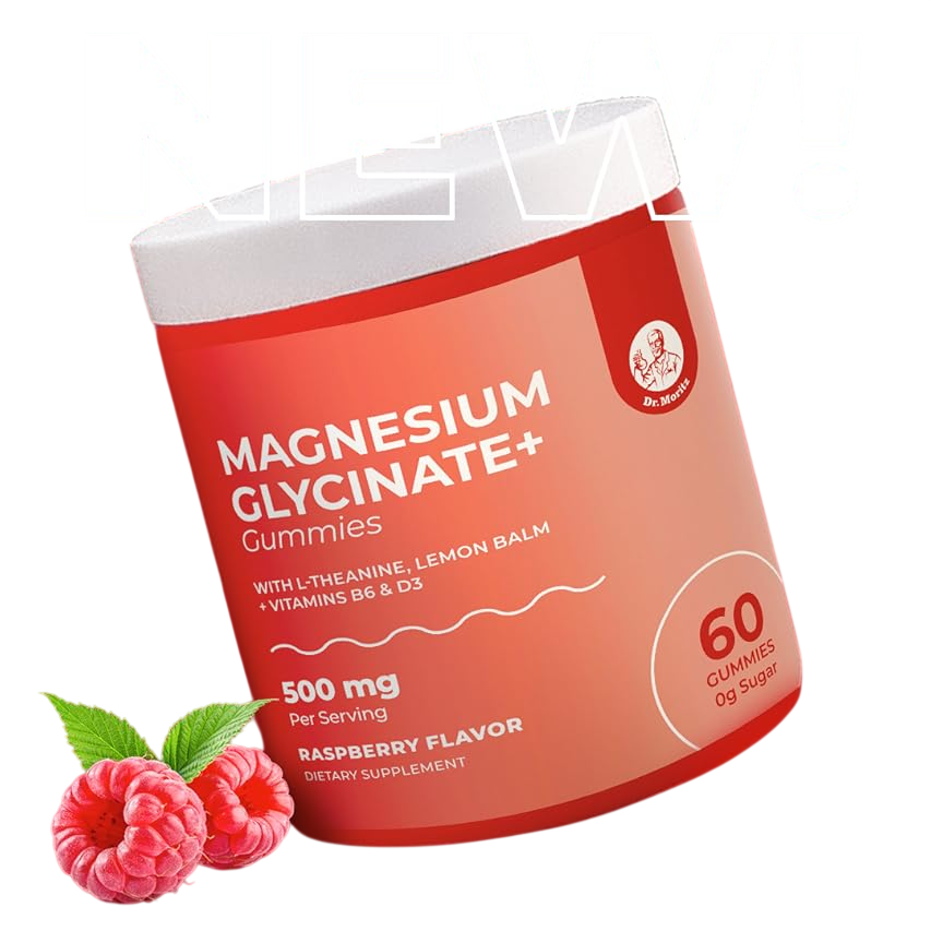 Glicinato de magnesio (60u) gomitas 500mg