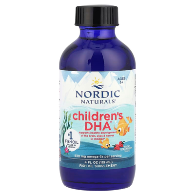 DHA aceite de pescado Niños Nordic 4 onzas