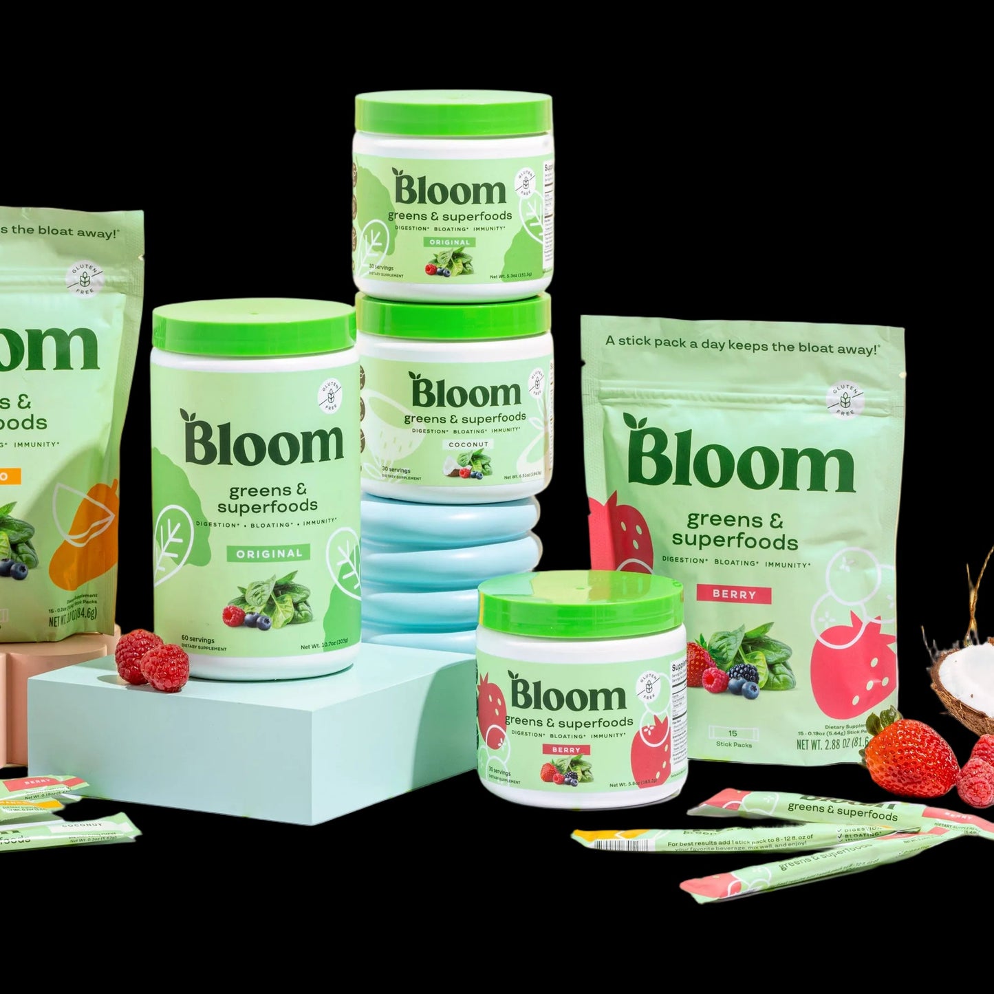 Bloom Probióticos Digestivos en Polvo 150g