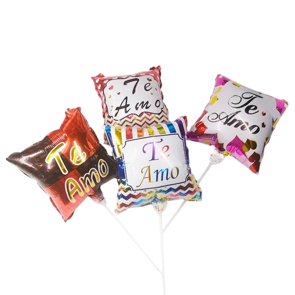 Globo Cuadrado #10 Docena