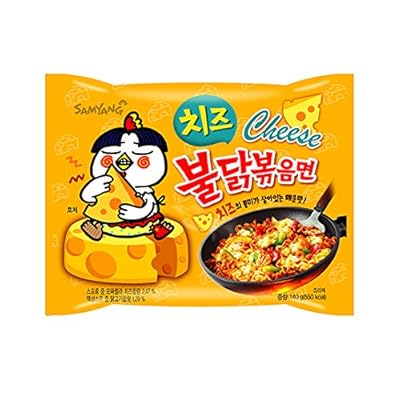 Ramen Bulldack queso