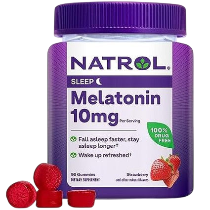 Melatonina Natrol en Gomitas 10mg 90u
