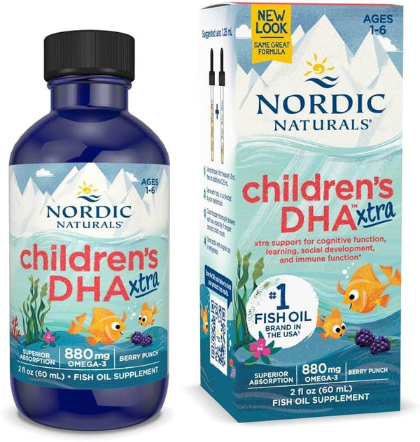 DHA Extra  aceite de pescado Niños Nordic 2 onzas