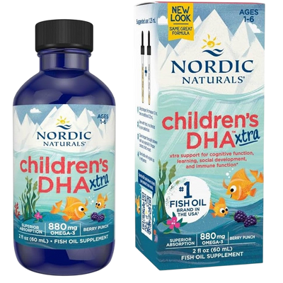 DHA Extra  aceite de pescado Niños Nordic 2 onzas