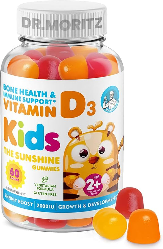 Vitamina D3 Kids Dr Moritz (60 Gomitas)