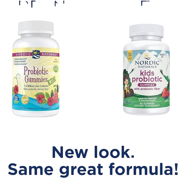 Gomitas de Probioticos para Niños Nordic (contiene fibra) 60u.