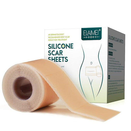 rollo de cinta de silicona para cicatrices (1.5 metros)