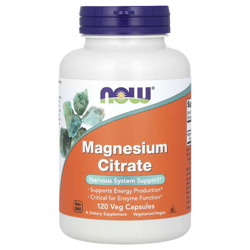 Citrato de Magnesio 120 capsulas