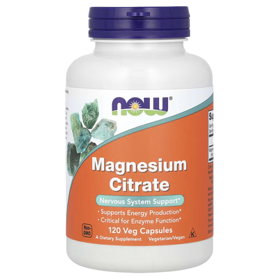 Citrato de Magnesio 120 capsulas