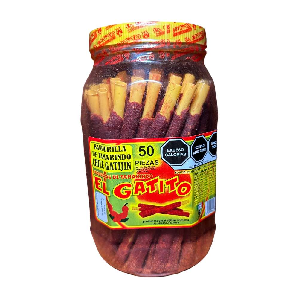 Banderilla Gato Tarugo Tamarindo Picante