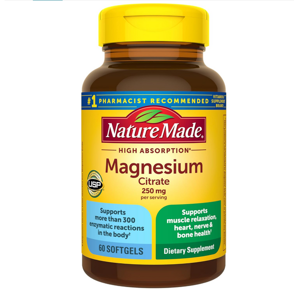 Citrato de Magnesio Nature Made (60u)