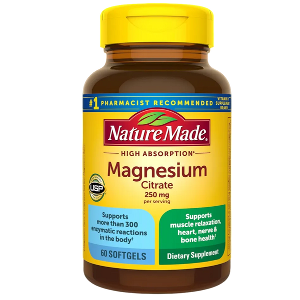 Citrato de Magnesio Nature Made (60u)