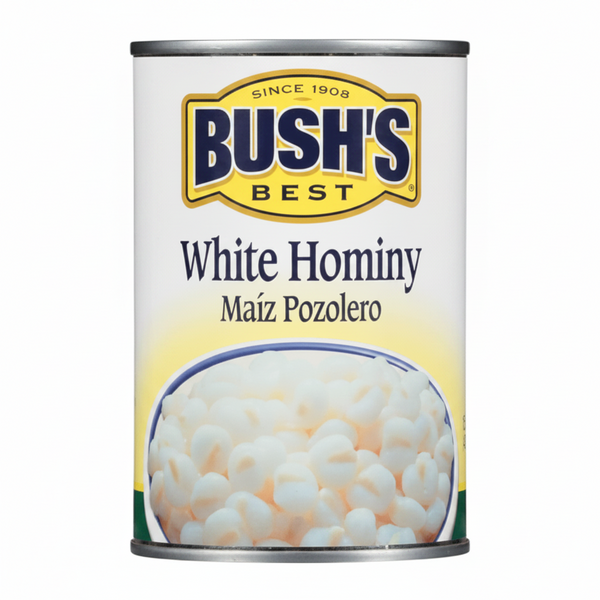 Maiz  pozolero Blanco Bush 1lb