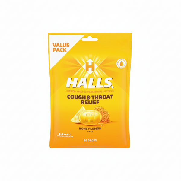 Dulces Halls Miel y limon 80u
