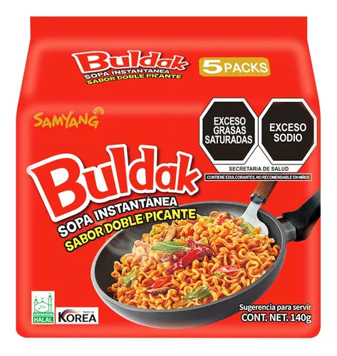 Ramen Buldack Koreano Variedad