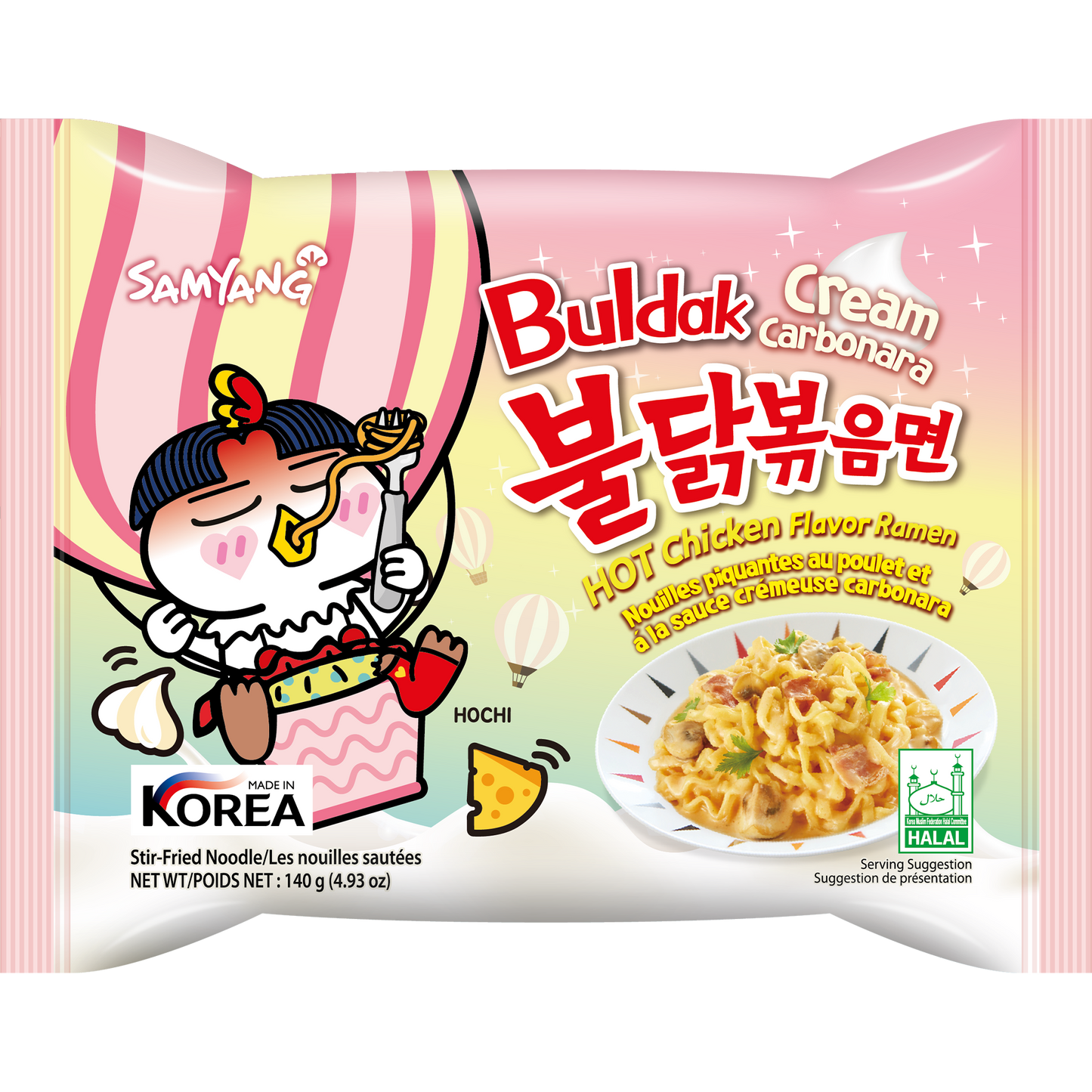 Ramen Buldak Crema Carbonara