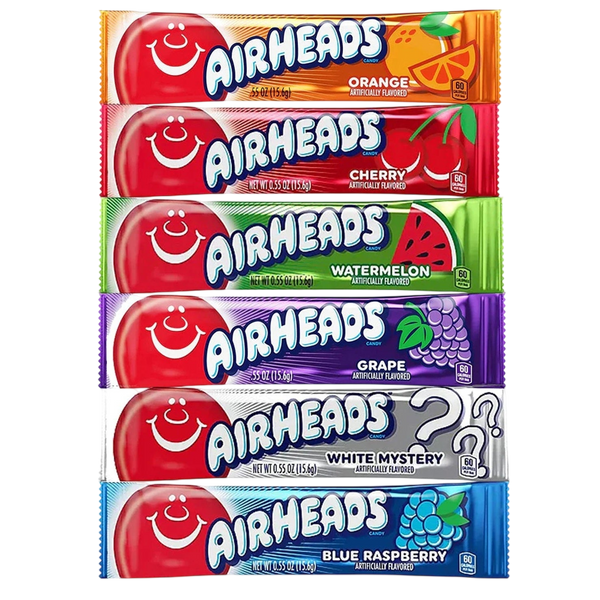 airheads Dulce de sabores caja 90 unidades