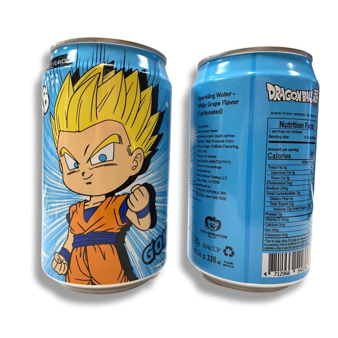 Bebida Japonesa soda  Dragón Ball Z Ocean bomb unidad variedad