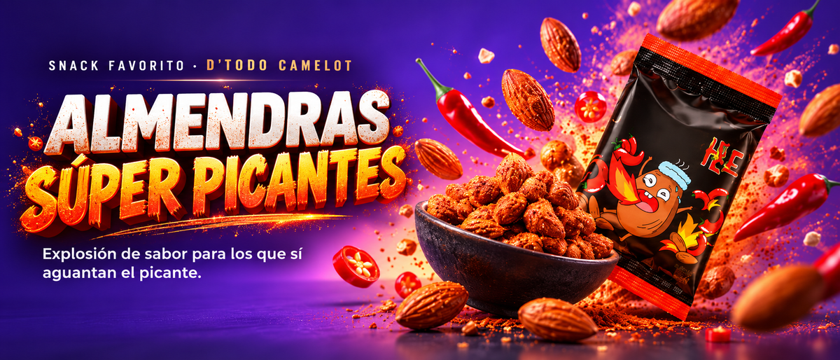 Almendras Super Picantes y Sazonadas