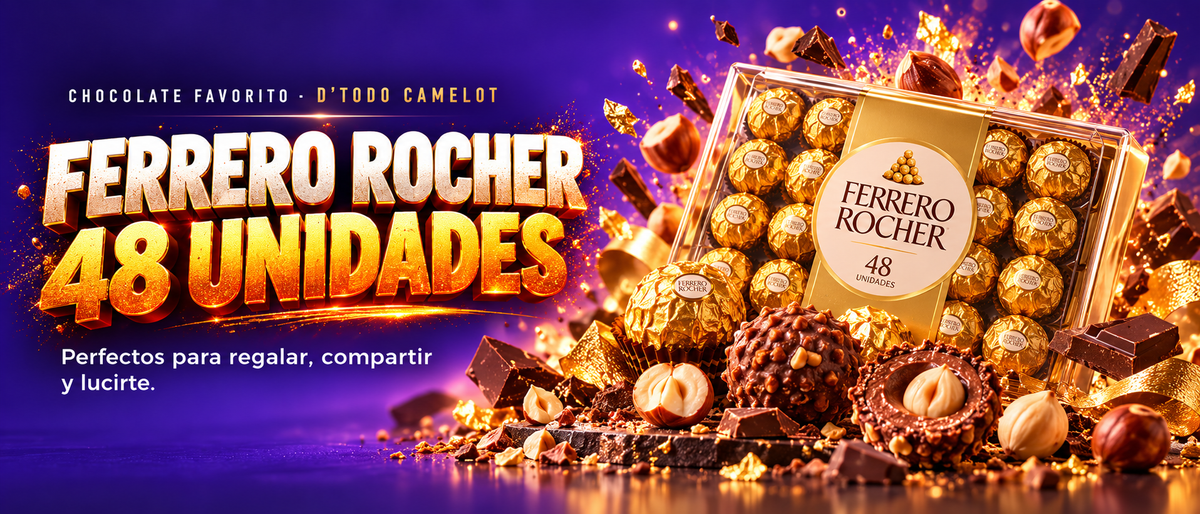 Chocolate Ferrero Rocher 48 Unidades
