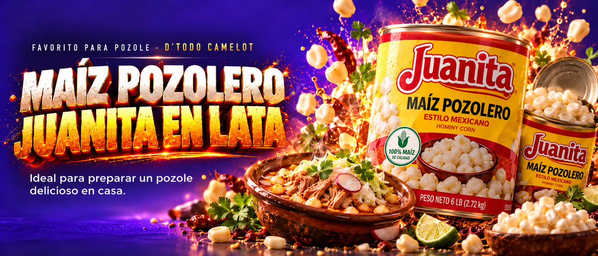 Maiz  pozolero Juanita (6lb)