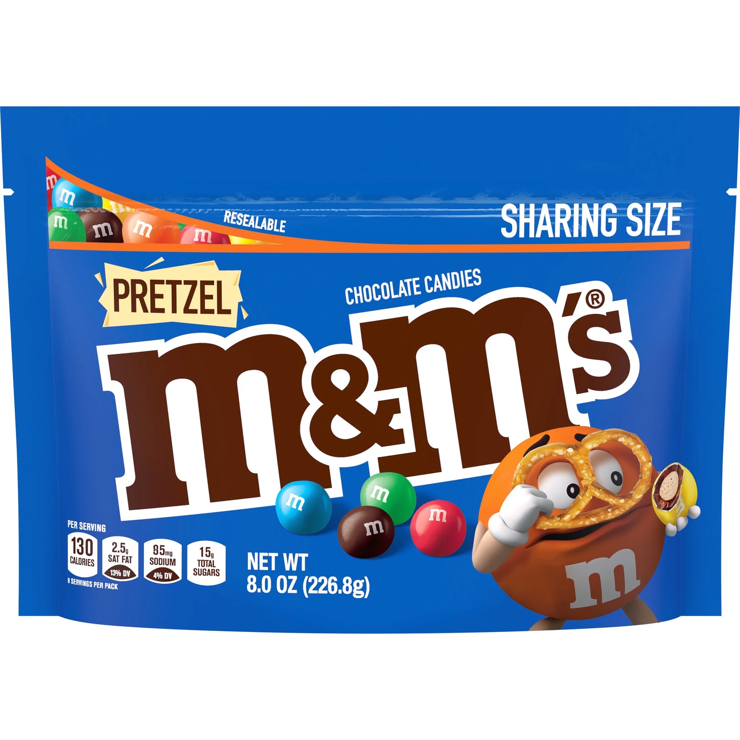 Chocolate M&M’S Pretzel Bolsa Grande Compartir