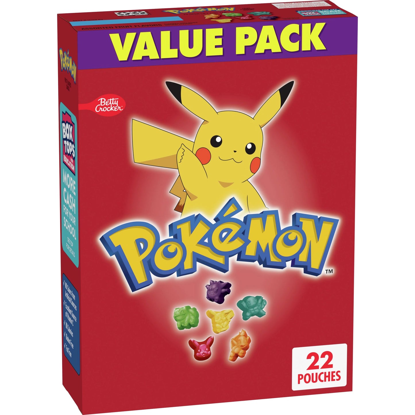 Gomitas Snacks de Pokemon (22 bolsas)