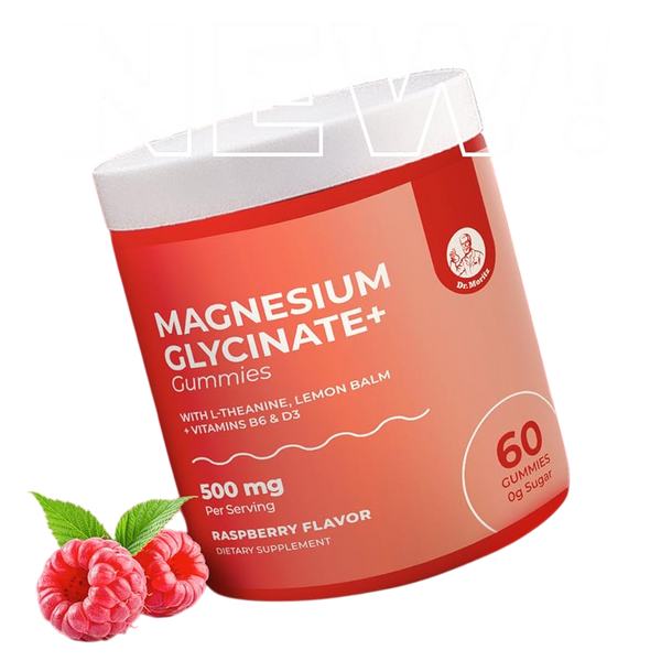 Glicinato de magnesio (60u) gomitas 500mg