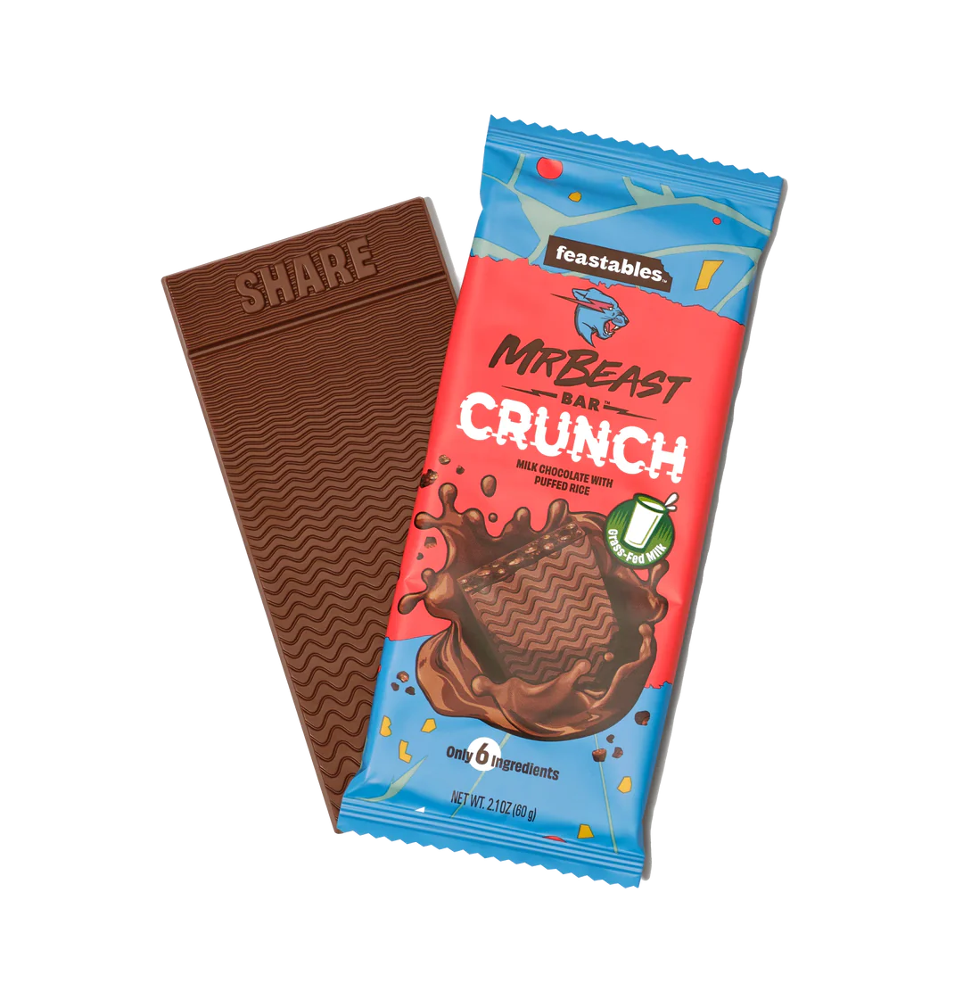 Chocolate en Barra mister Beast barra de 60 gr