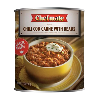 Chili con carne y frijoles