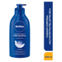Crema Nivea de Leche Litro Azul