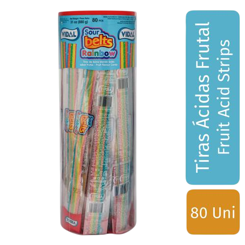 Tiras de dulce Ácido