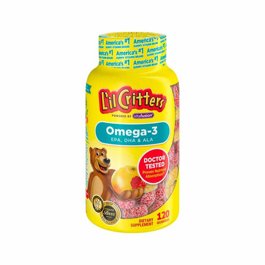 Omega 3 niños Lil critters (60 gomitas)