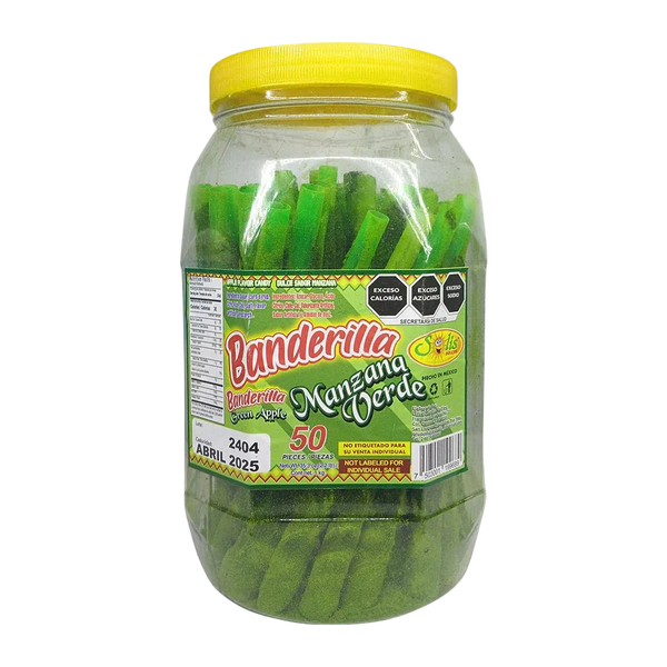 Banderilla Grande Manzana Verde 50u