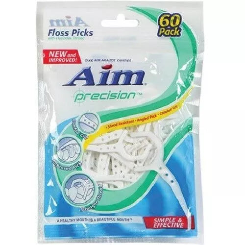 Palillo de dientes plasticos (60u)