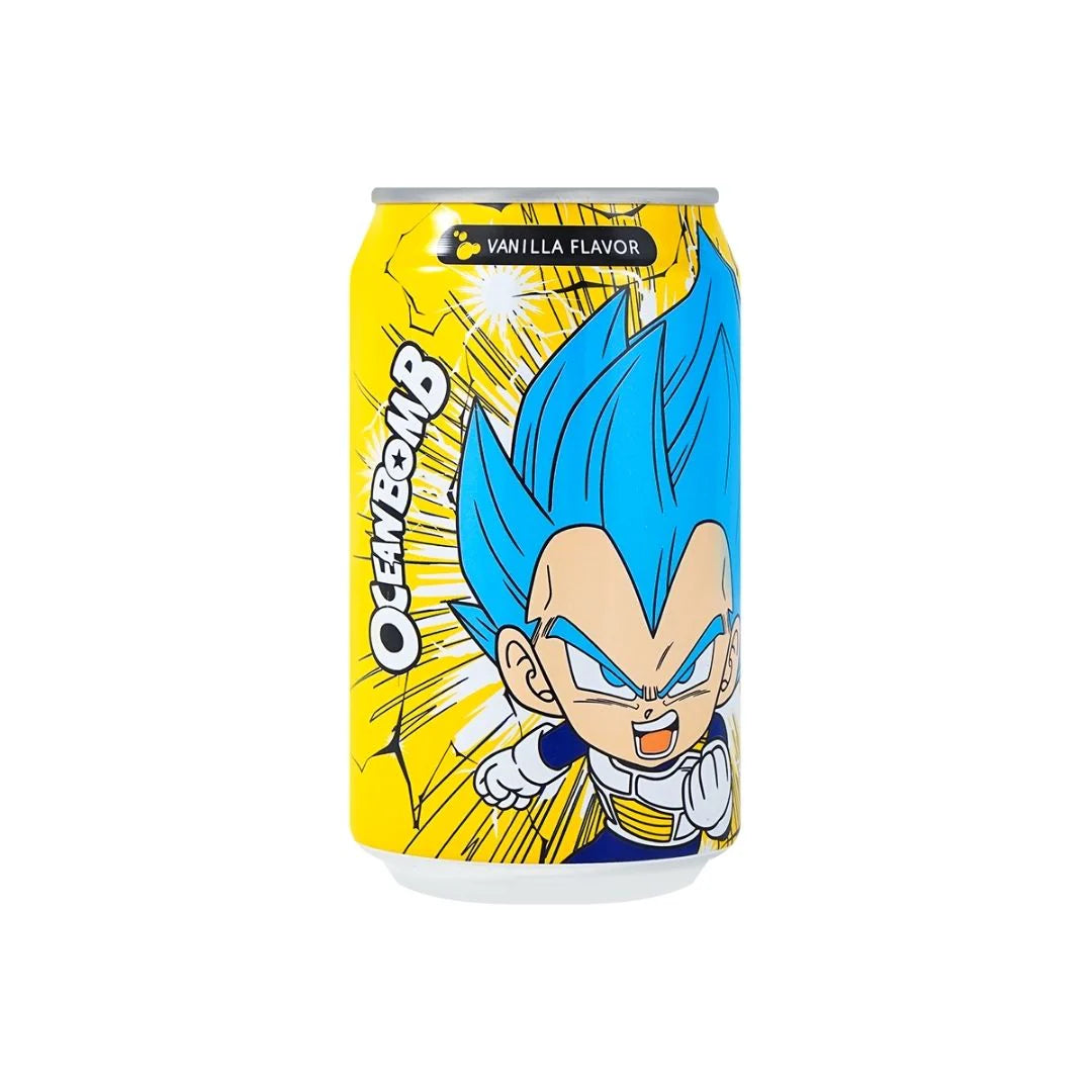 Bebida Japonesa soda  Dragón Ball Z Ocean bomb unidad variedad